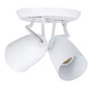 Spot de Sobrepor 2 Lâmpadas Branco JM Iluminação