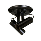 Spot de Sobrepor 2 Lâmpadas Preto Duto Franzmar