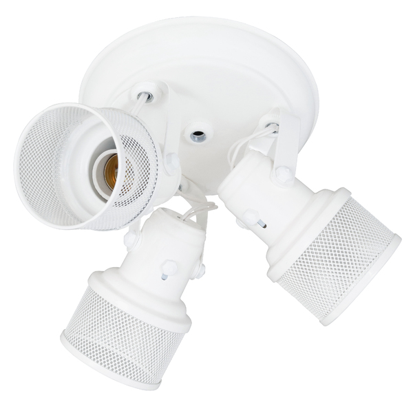 Spot de Sobrepor 3 Lâmpadas Branco Lanterna Franzmar