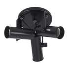 Spot de Sobrepor 3 Lâmpada Plástico Preto Duto  M.A Luz