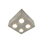 Spot de Sobrepor 4 Lâmpadas Brancas G1120/4BM Goli