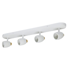 Spot de Sobrepor 4 Lâmpadas Branco Nordic Inspire