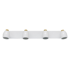 Spot de Sobrepor 4 Lâmpadas Branco Nordic Inspire