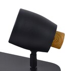 Spot de Sobrepor 4 Lâmpadas Metal Fosco Preto Scandi Attena