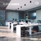 Spot De Sobrepor Cannon Par20 Redondo Taschibra Branco