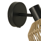 Spot de Sobrepor Cônico para Lâmpada Preto e Bege IP20 Mikona Inspire