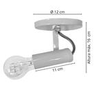 Spot De Sobrepor Direcionável Branco Quarto Alumínio 1xe27