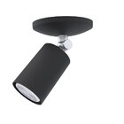 Spot De Sobrepor Direcionável Cannon Mr11 Preto Taschibra