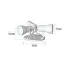 Spot de Sobrepor Direcionável para 3 Lâmpadas E27 Branco