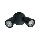 Spot de Sobrepor Duplo Com LED 3 em 1 Preto Focus IP20 Inspire
