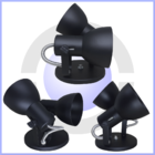 Spot De Sobrepor Duplo Para Quarto Sala Cozinha Bulbo Led