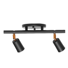 Spot de Sobrepor E27 Preto Bivolt Cloche Inspire