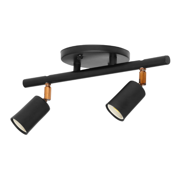 Spot de Sobrepor E27 Preto Bivolt Cloche Inspire