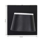 Spot de Sobrepor LED Redondo Lâmpadas ECO3080 Preto IP20 Inspire