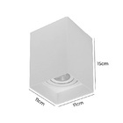 Spot De Sobrepor Nordecor Loch Mr16 Gu10 Quadrado Bivolt Bran