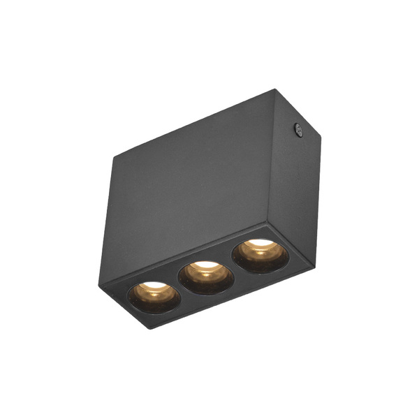 Spot De Sobrepor Nordecor Powerus Led 6w Bivolt Preto 3000k L