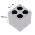 Spot De Sobrepor Nordecor Powerus Led 8w Bivolt Branco 3000k