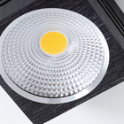 Spot De Sobrepor Nordecor Viena Led 10w Bivolt Preto 3000k Lu
