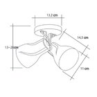 Spot De Sobrepor Octa Plus Startec Preto