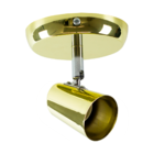 Spot De Sobrepor Para 1 Lâmpada E27 New Short Bronzearte