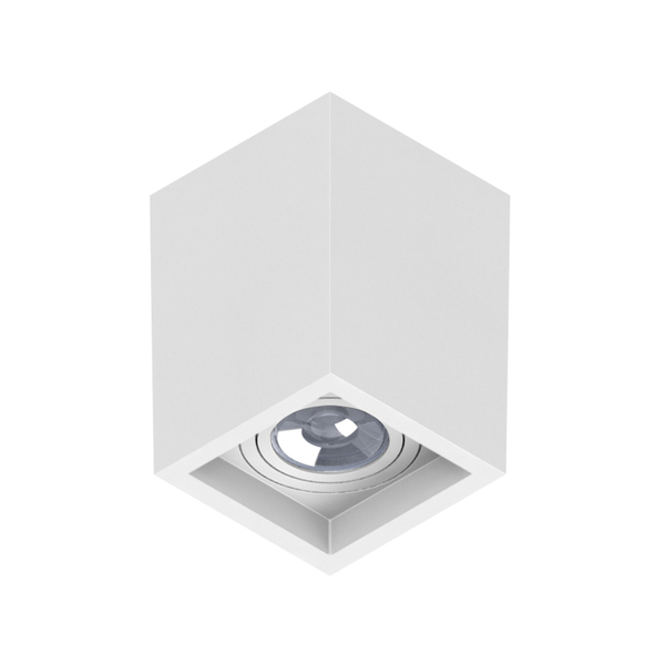 Spot de Sobrepor Quadrado Branco Boxit AR111 Save Energy | Leroy Merlin