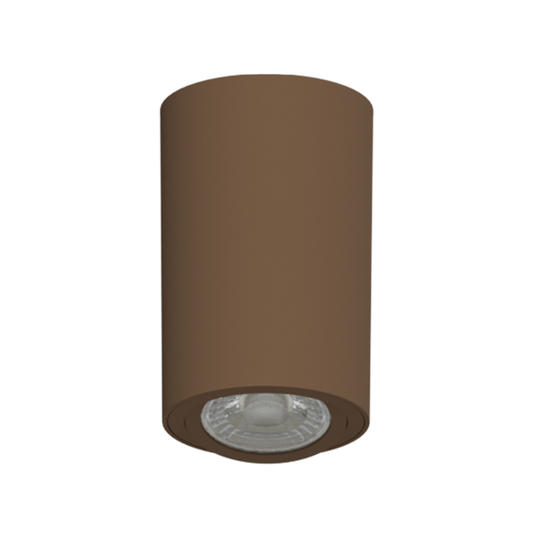 Spot de Sobrepor Redondo Marrom Dicroica Tower Save Energy