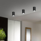 Spot De Sobrepor Redondo Par20 Preto Lumanti