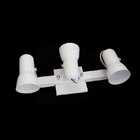 Spot de Trilho Triplo Ibiza Branco para 3*E-27