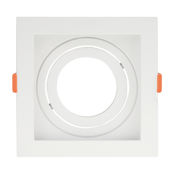 Spot Decor Quadrado PAR20 Branco, conector E27 incluso Black+Decker