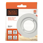 Spot Decor Redondo AR70 Branco, conector GU10 incluso Black+Decker