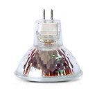 Spot Dicróica Fixo Zamac Mr16 50w 127v Dourado