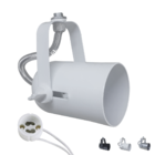 Spot Dicroica P/ Calha Perfilado Eletrocalha Em Aluminio