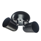 Spot Direcionável 360 Graus Duplo Em Alumínio Para Lâmpadas E