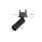 Spot Direcionável De Embutir Nordecor Kona Canopla Quadrada L