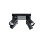 Spot Direcionável De Sobrepor Nordecor Piere 4 Com Canopla Mr