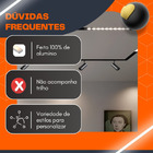 Spot Direcionável Smart Wifi 20w 48v Trilho Magnético Grid -