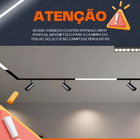 Spot Direcionável Smart Wifi 20w 48v Trilho Magnético Grid -