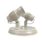 Spot Duplo Direcionável 2 Lâmpadas - Branco