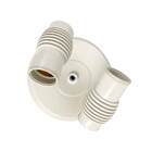 Spot Duplo Direcionável 2 Lâmpadas - Branco