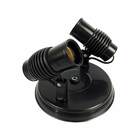 Spot Duplo Direcionável 2 Lâmpadas - Preto