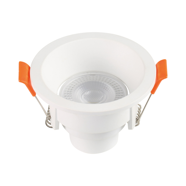 Spot Emb Rec LED Red 3w L.BR Br Blumen