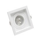 Spot Embutido Branco Plástico 130x130x35cm Save Energy