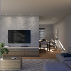 Spot Embutido Branco Plástico 100x100x35cm Save Energy