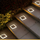 Spot Embutido De Chão Balizador Quadrado Led 1w 3000k