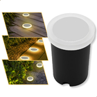 Spot Embutido De Chão Balizador Redondo Led 1w 3000k