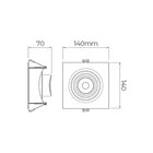 Spot Embutido Led Easy Par30 12w 3000k Sth21940br/30 Stella