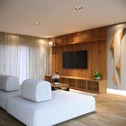 Spot Embutido Preto Plástico 100x175x35cm Save Energy