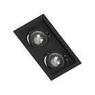 Spot Embutido Preto Plástico 100x175x35cm Save Energy