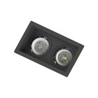 Spot Embutido Preto Plástico 100x175x35cm Save Energy