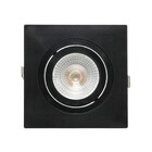 Spot Embutido Preto Plástico 130x130x35cm Save Energy